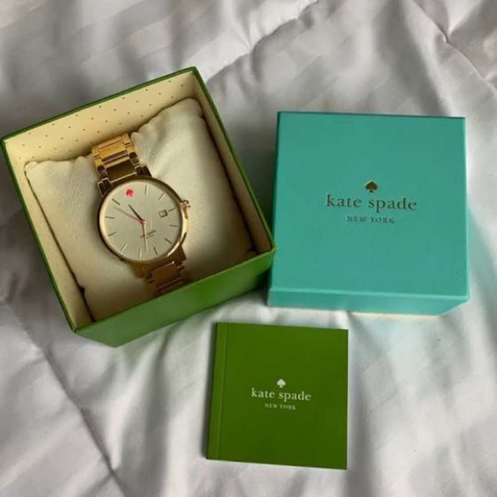 Kate Spade Natural Gold Watch KSW1323